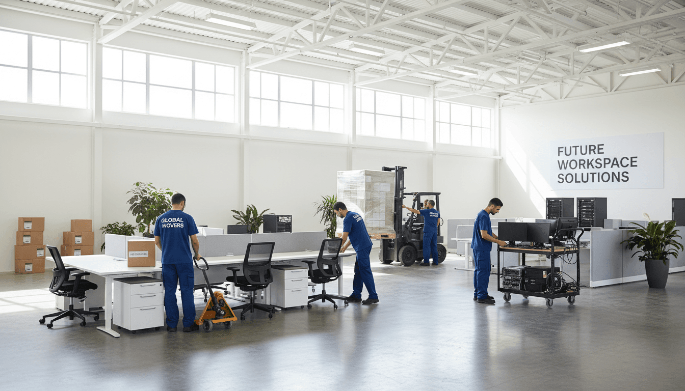Commercial office moving and relocation